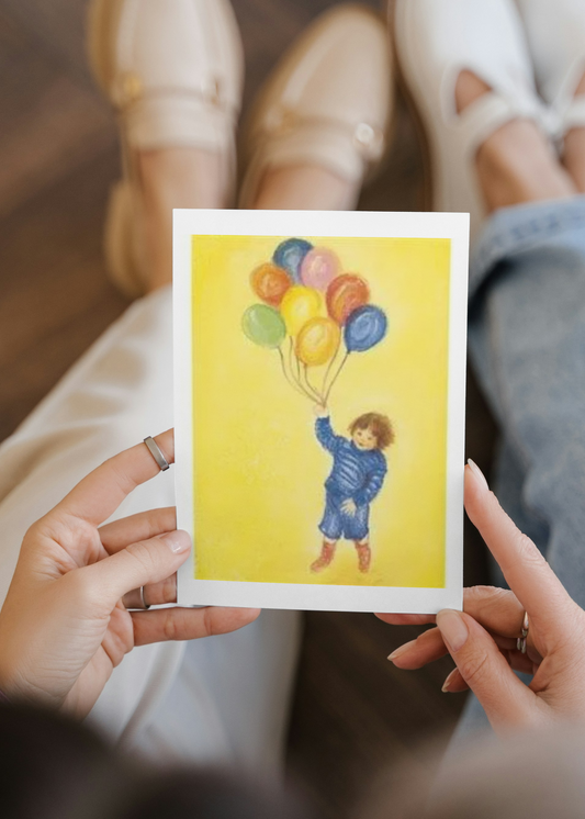 Ansichtkaart | Ballonnen