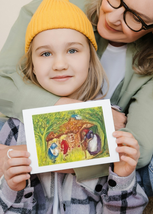 Ansichtkaart | Hans en Grietje