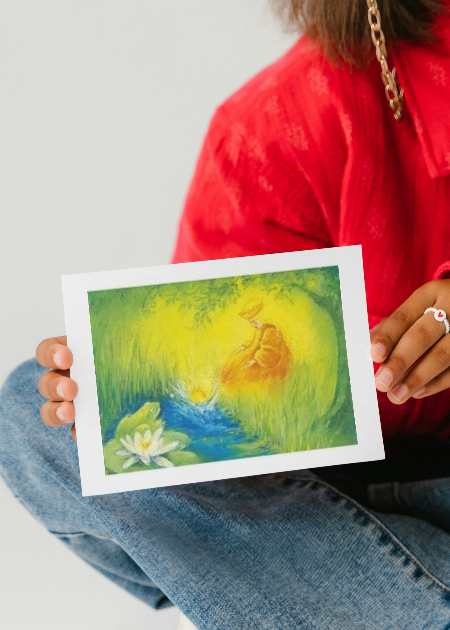 Ansichtkaart | Kikkerkoning