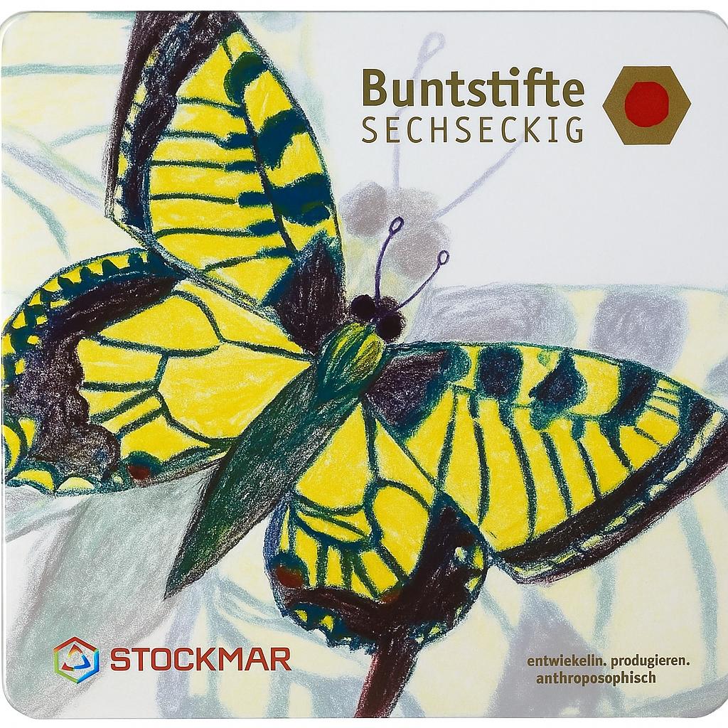 Stockmar kleurpotloden zeskantig 12+1