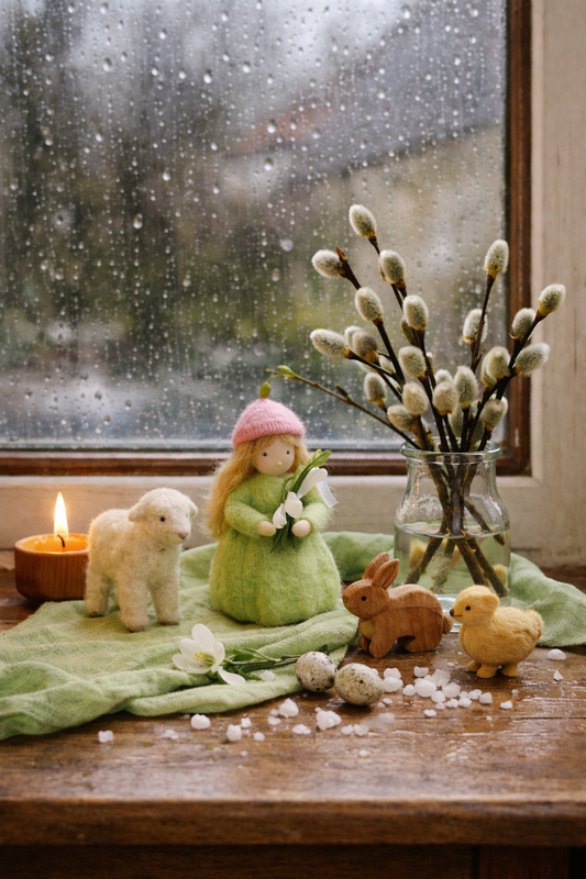 Het eerste groen op de seizoenstafel