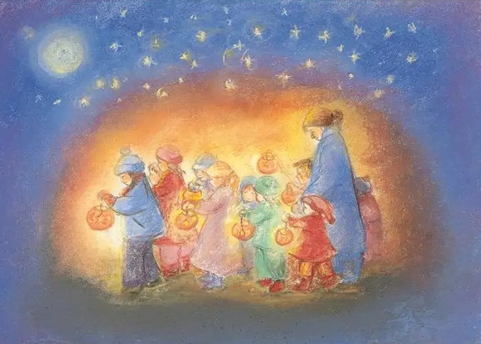 Ansichtkaart | Sint Maartensoptocht