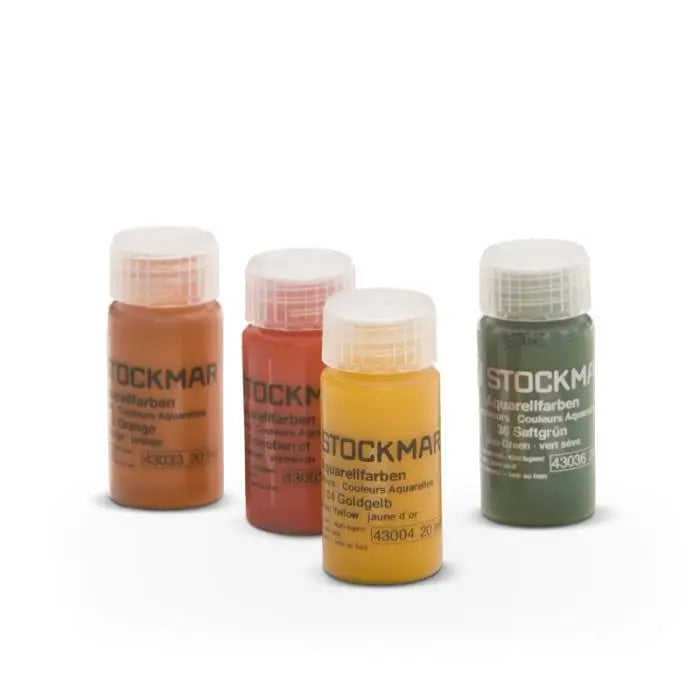 Aquarelverf 20 ml, set van 7 kleuren in doosje - Waldorf Winkel