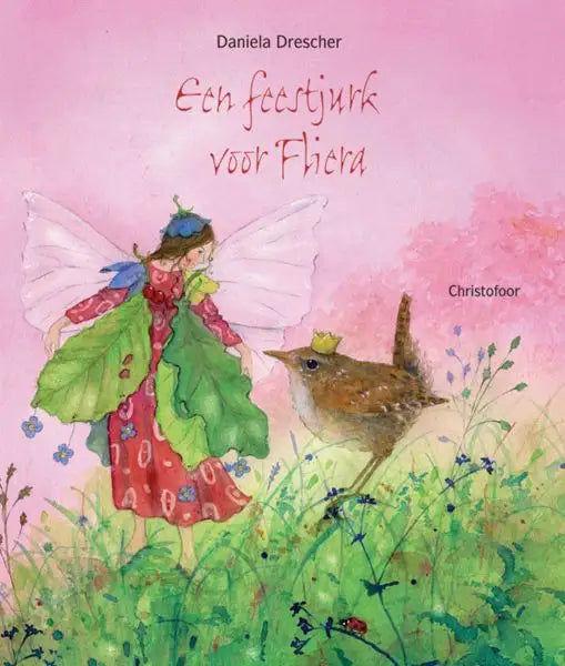 Omslag van het prentenboek Een feestjurk voor Fliera van Daniela Drescher - Waldorf Winkel