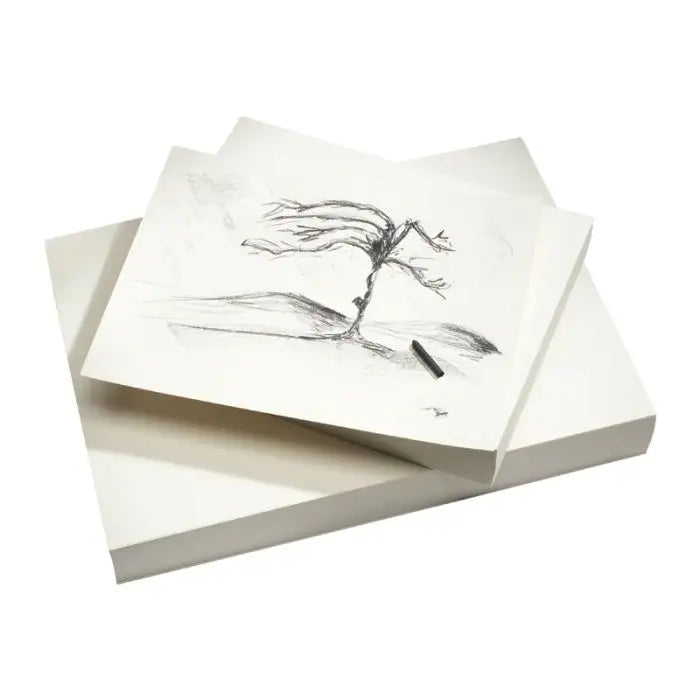 Wit Zweeds therapeutenpapier, stevig papier voor nat-in-nat schilderen - Waldorf Winkel